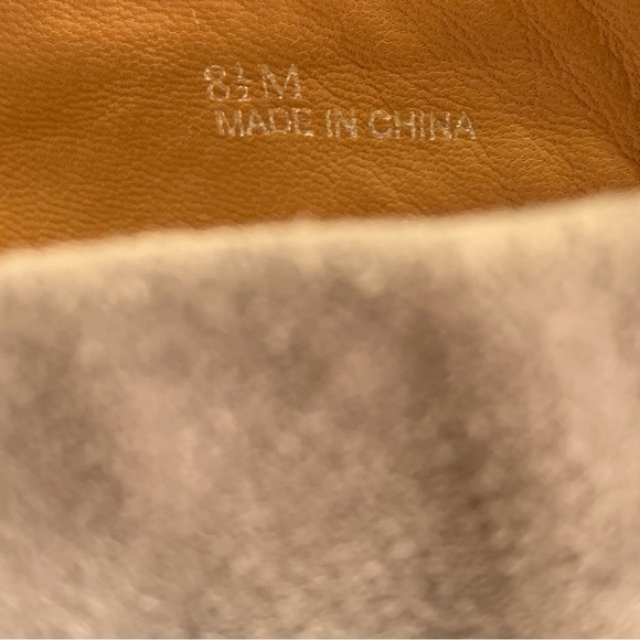 Linea Paolo GUC Gray Suede Leather Block Heel Clog size 8.5 - Picture 12 of 13